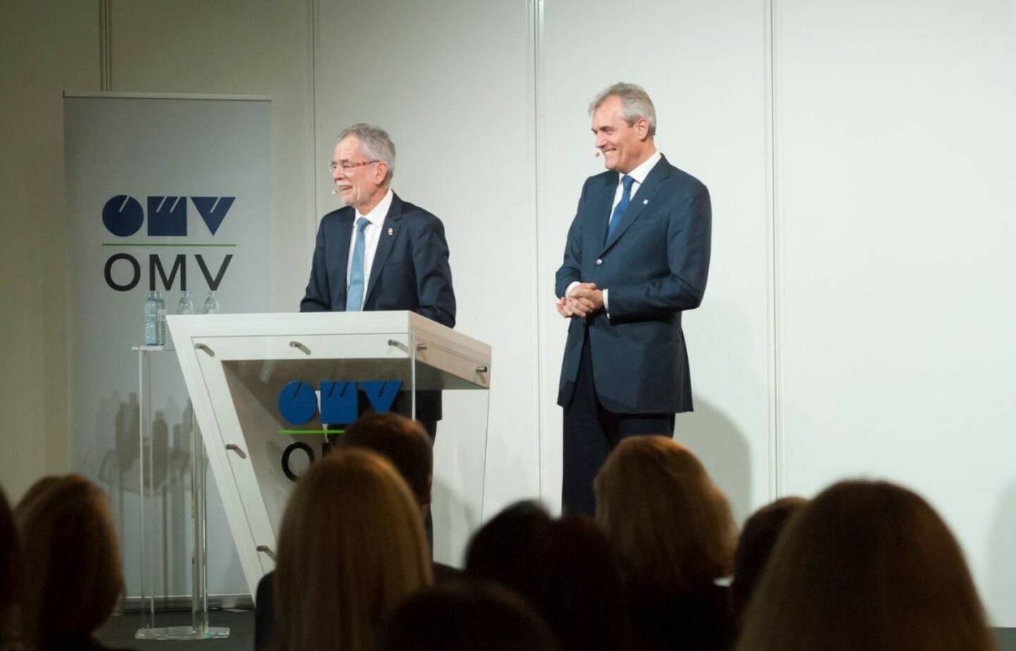 OMV: It was a great honor to welcome the Austrian Federal President Alexander Van der Bellen at the OMV Head Office today for a Meet & Greet with our employees.