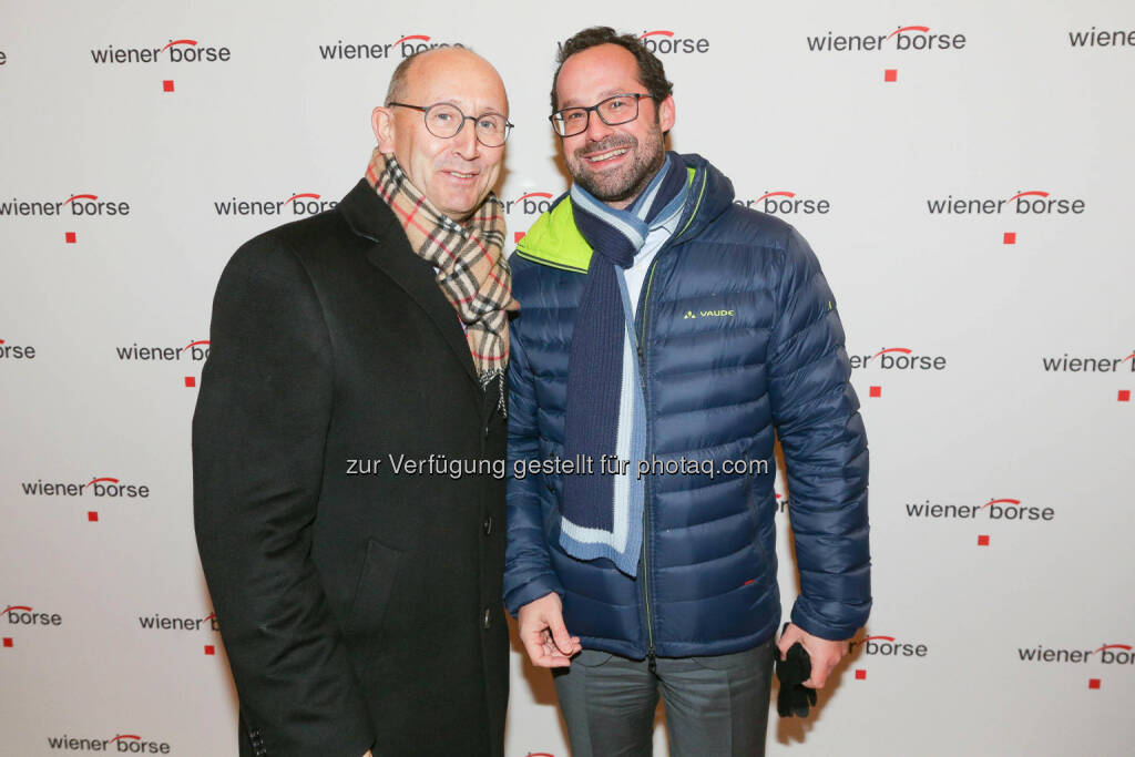 Ludwig Nießen, Siegfried Neumüller, © Wiener Börse/APA-Fotoservice (01.12.2017) 