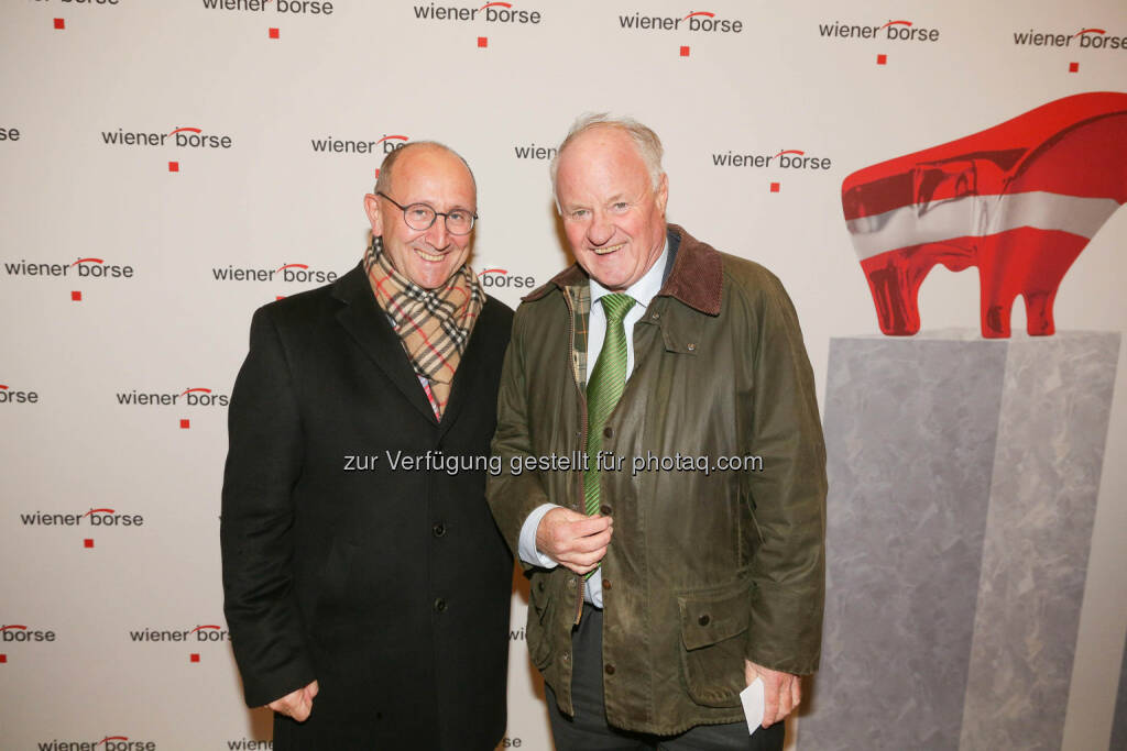 Ludwig Nießen, Georg Wailand, © Wiener Börse/APA-Fotoservice (01.12.2017) 