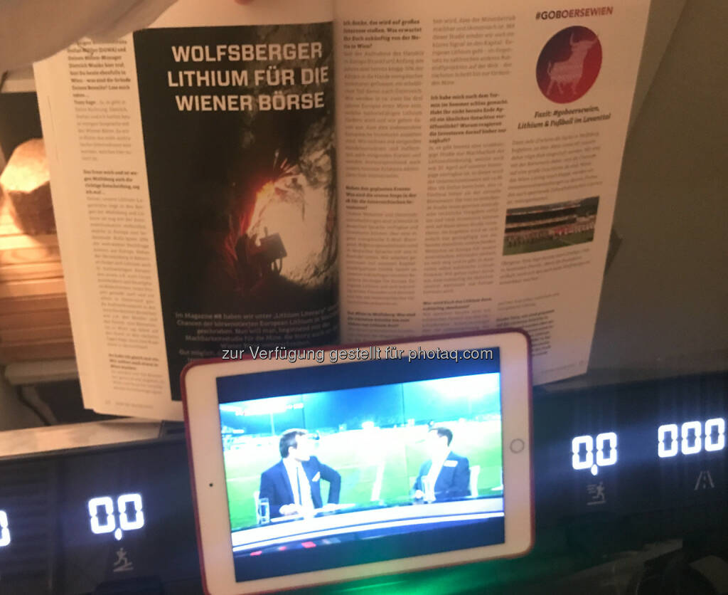 Wolfsberg mit European Lithium im Börse Social Magazine und via Sky im TV (02.12.2017) 
