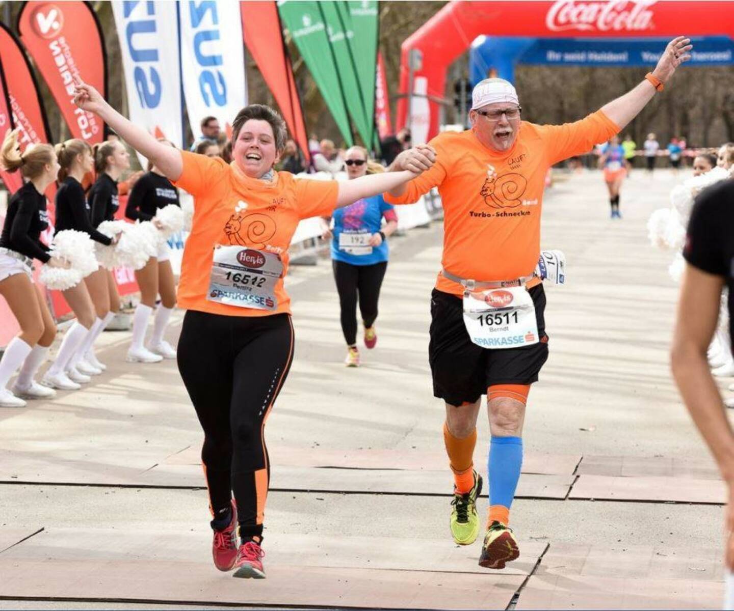 Berndt Fankhauser  Mein Sportschnappschuss des Jahres 2017 war der Zieleinlauf bei Laufen Hilft meinem ersten gemeinsamen Bewerb mit meiner Tochter Betty, fotografiert, wie so viele Andere gute Bilder von meinem Schatz Christine 