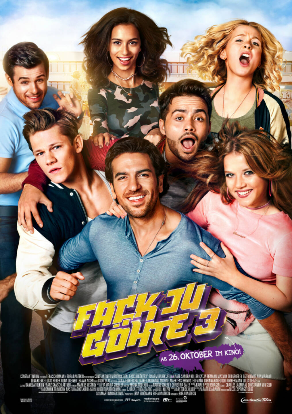 Constantin Film: FACK JU GÖHTE 3 ist erfolgreichster Film 2017!; Fotocredit:Constantin Film