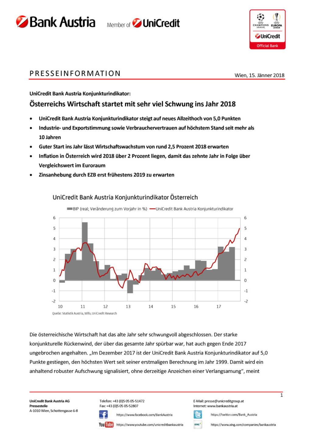 Österreichs Wirtschaft startet mit sehr viel Schwung ins Jahr 2018, Seite 1/6, komplettes Dokument unter http://boerse-social.com/static/uploads/file_2415_osterreichs_wirtschaft_startet_mit_sehr_viel_schwung_ins_jahr_2018.pdf