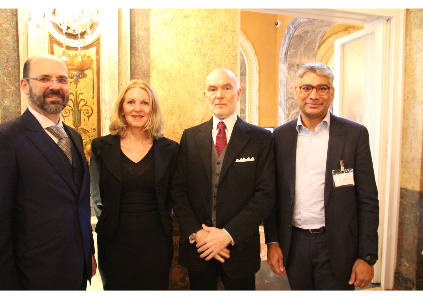 Christian Maier, MzH Beteiligungen, Sabine Duchaczek, Advantage, Markus Lehner Family Office, Omer Rehmann, Capvis Equity. Foto: Family Office Day