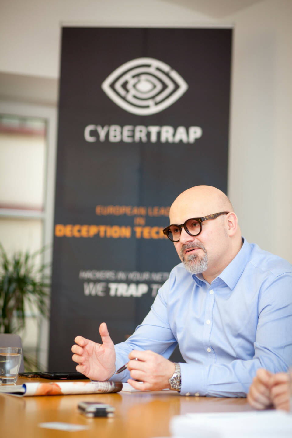 Jack Wagner, CEO CyberTrap GmbH, Foto: Michaela Mejta