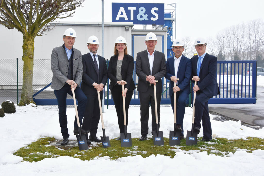 AT&S-Werk Fehring, Ausbau, Spatenstich, CEO Andreas Gerstenmayer, Credit: AT&S (09.02.2018) 