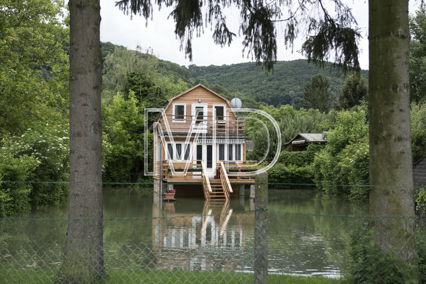 Hochwasser, Altenberg, Haus