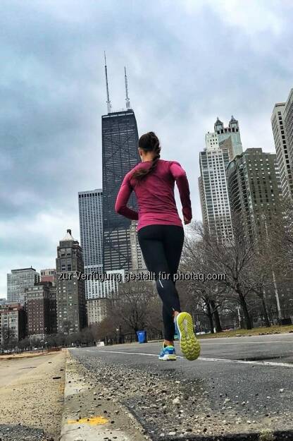 Chicago Lakefront Running/Biking Trail. (21.02.2018) 