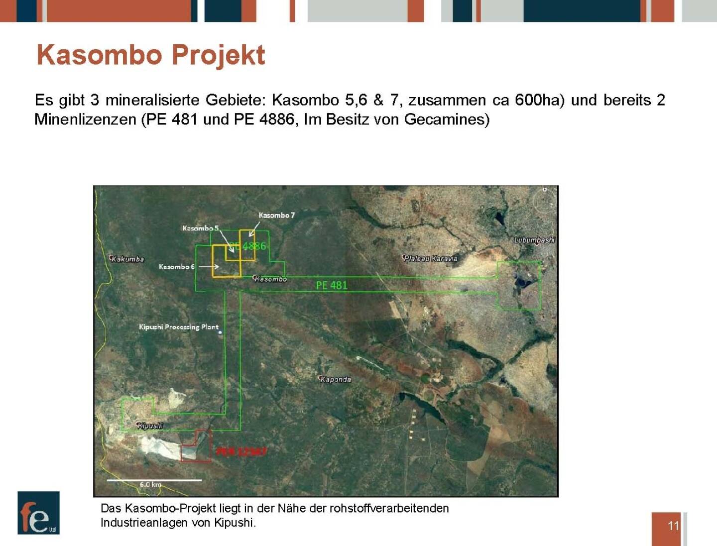 Präsentation FE Limited - Kasombo Projekt