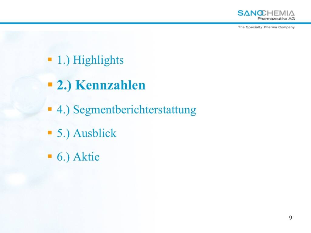 Präsentation Sanochemia - Kennzahlen (27.02.2018) 