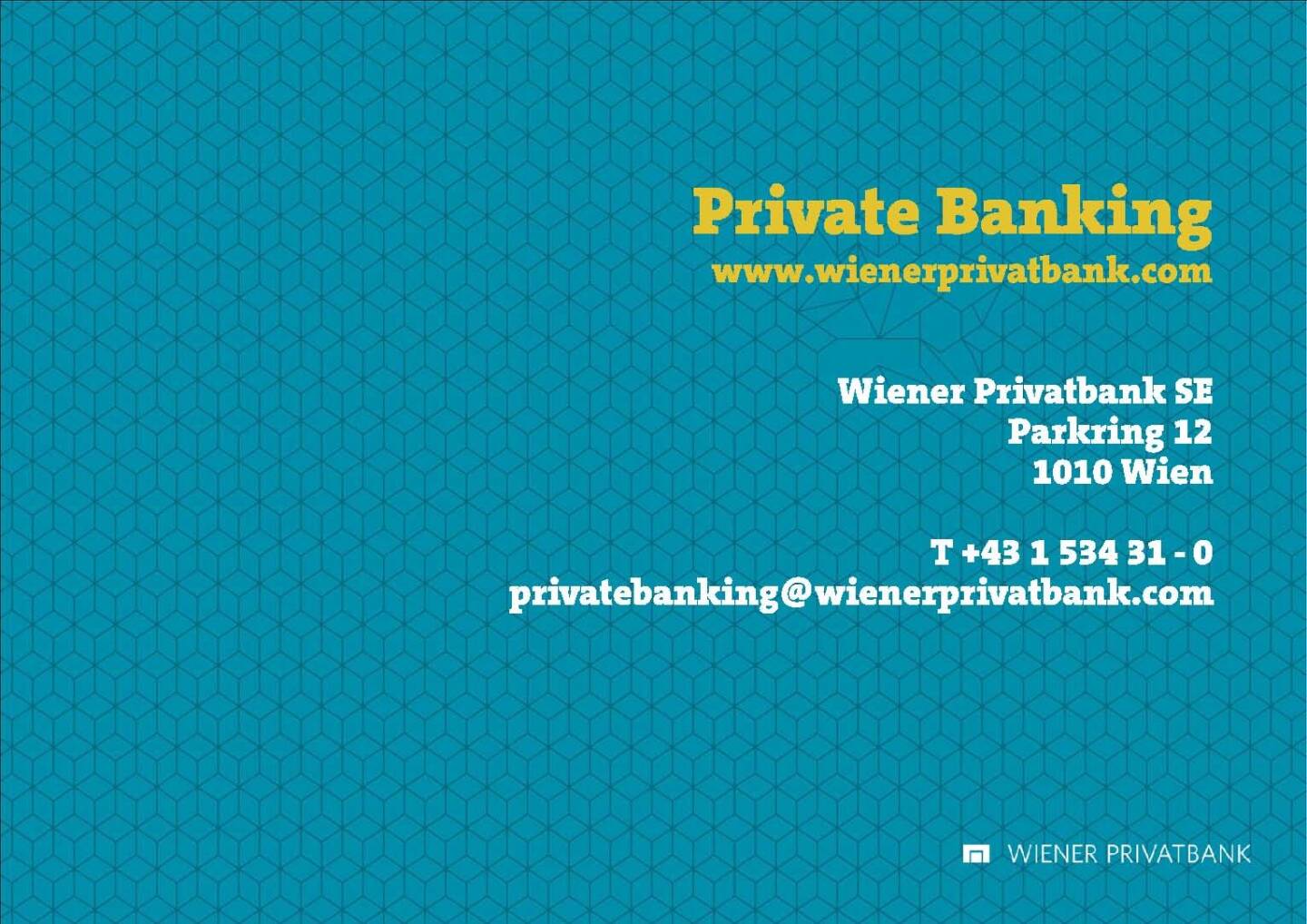 Präsentation Wiener Privatbank - Privates Banking