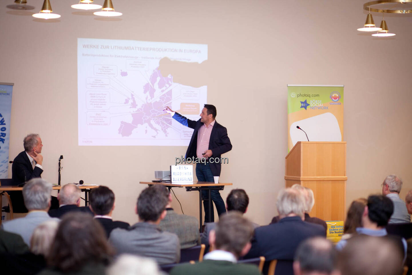 Börse Social Network-Roadshow, European Lithium-Director Stefan Müller, Credit: Michaela Mejta