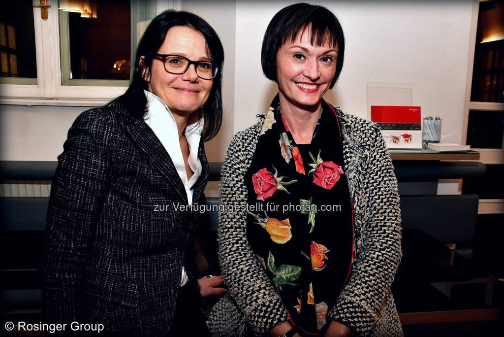 Gerda Königstorfer (IR Managerin Rosenbauer) und Edith Franc (Wiener Börse), © (C) Rosinger Group (03.03.2018) 
