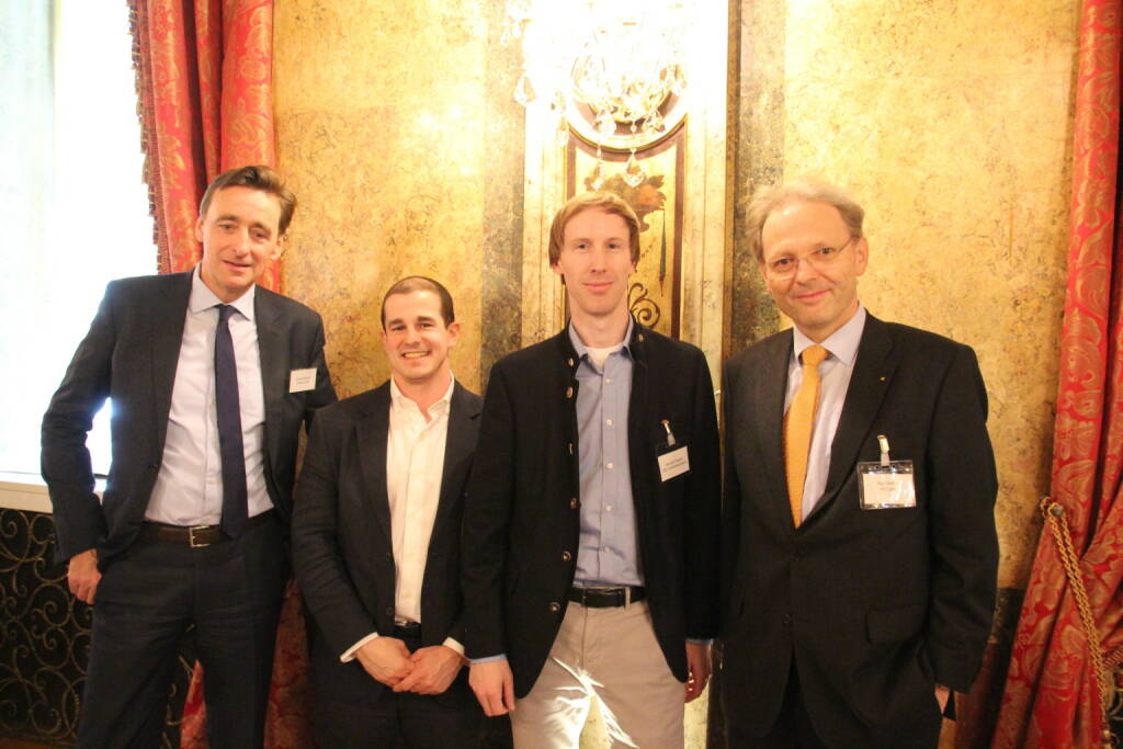 Andreas Ridder (CBRE), Philipp Hain (Reval), Michael Wagner (ERL Immo), Karl Derfler (ADEQAT), Foto: beigestellt (10.03.2018) 