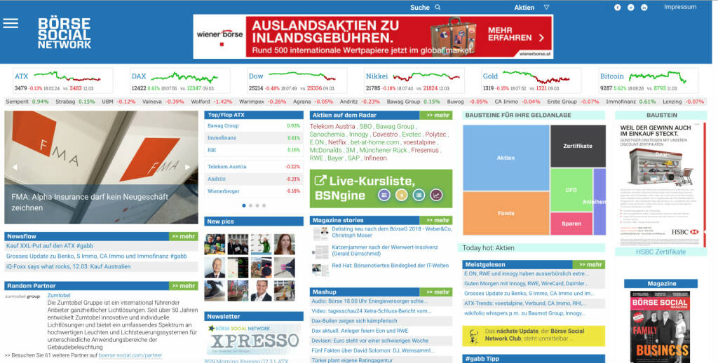 Bausteine der Geldanlage, in Kürze auf boerse-social.com, © Aussender (12.03.2018) 