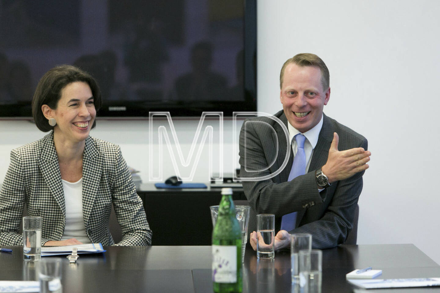 Kaja Schossmaier (Lehrgangsleiterin Real Estate, Donau-Universität Krems), Friedrich Wachernig (S Immo)