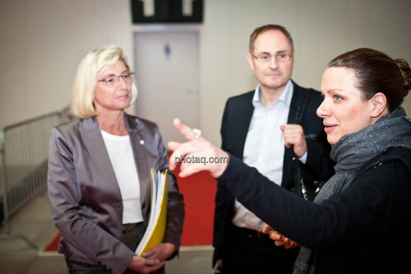 Elisabeth Stadler (VIG), Wolfgang Haas (VIG), Nina Kaiser (Puls4)