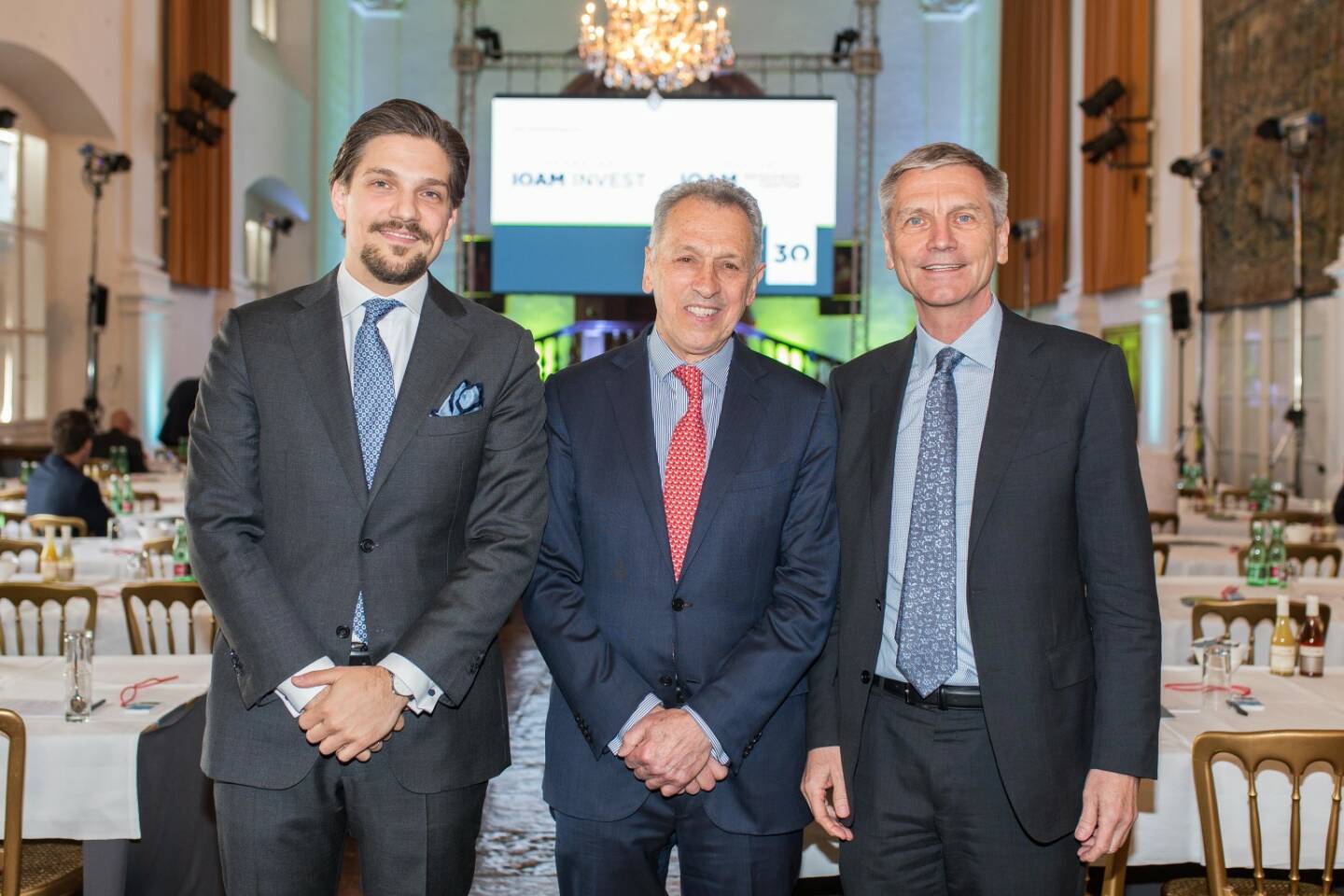 Spängler IQAM Invest und Spängler IQAM Research Center Investmentforum:Mag. Matthias Zeinitzer (Spängler IQAM Invest), Stephen M Schaefer (London Business School) und Univ.-Prof. Dr. Dr.h.c. Josef Zechner (Spängler IQAM Invest; Credit: Spängler IQAM Invest