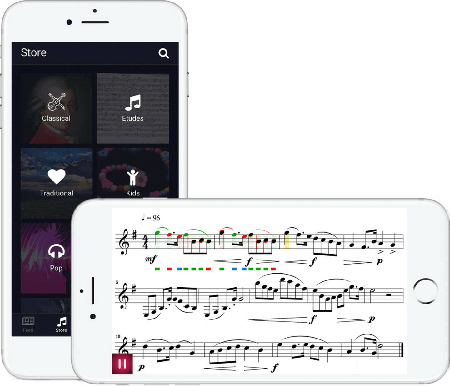 fun.music IT GmbH: tonestro - Neue App für MusikerInnen - 4 kreative Köpfe haben eine neue App für BlasmusikerInnen entwickelt. Durch sofortige Rückmeldung über die Korrektheit des Gespielten bietet tonestro eine gänzlich neuartige Unterstützung beim Üben. Nach über 1 Jahr intensiver Entwicklungsarbeit ist die App nun seit Mitte April 2018 in den App Stores von Google und Apple weltweit verfügbar; Fotocredit:fun.music IT GmbH