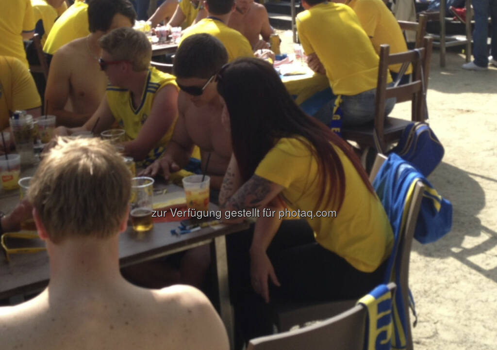 Die Schweden bei der Strandbar Herrmann (07.06.2013) 