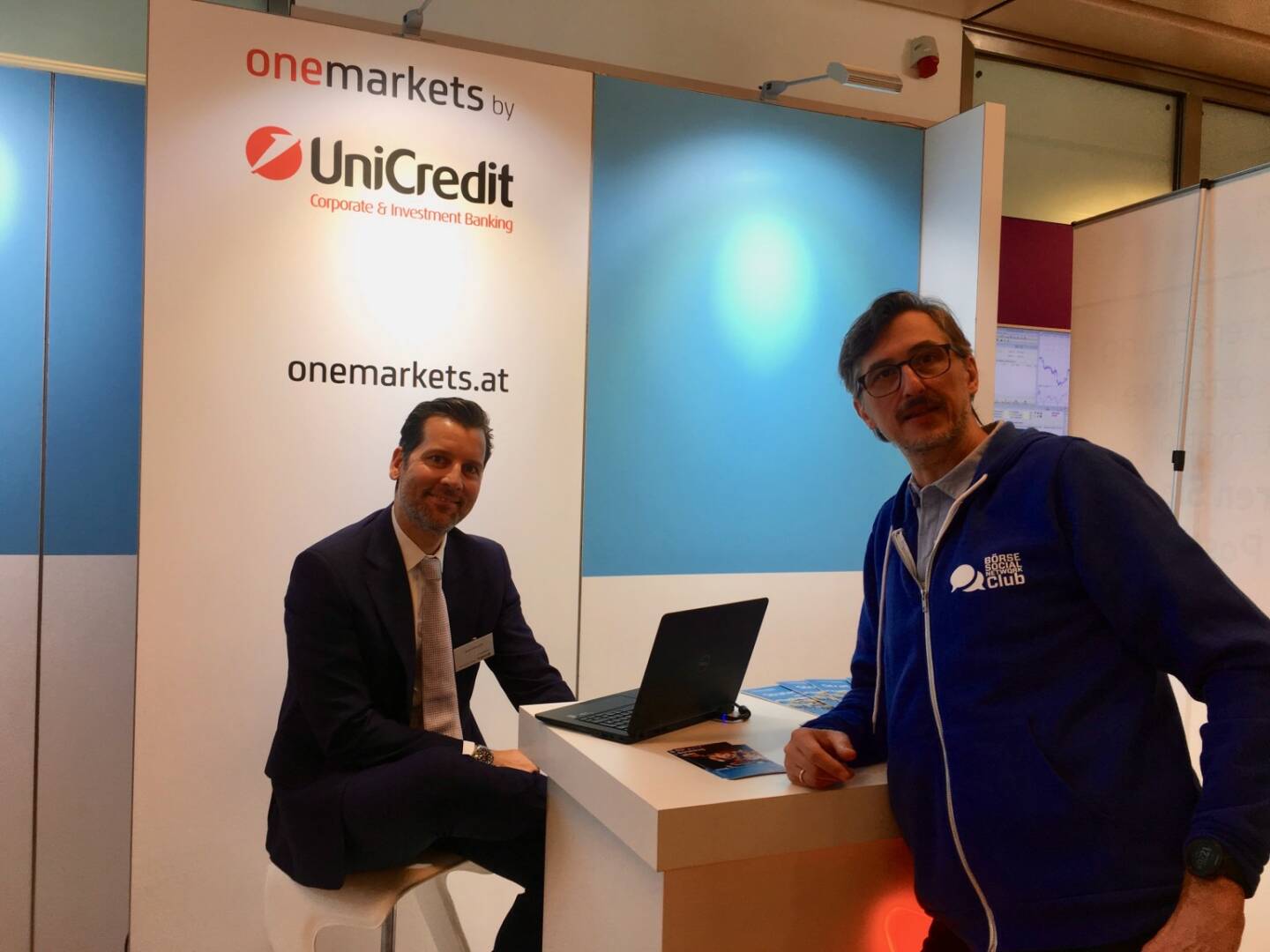 Andre Albrecht (OneMarkets), Joseph Chladek (Börse Social Magazine)