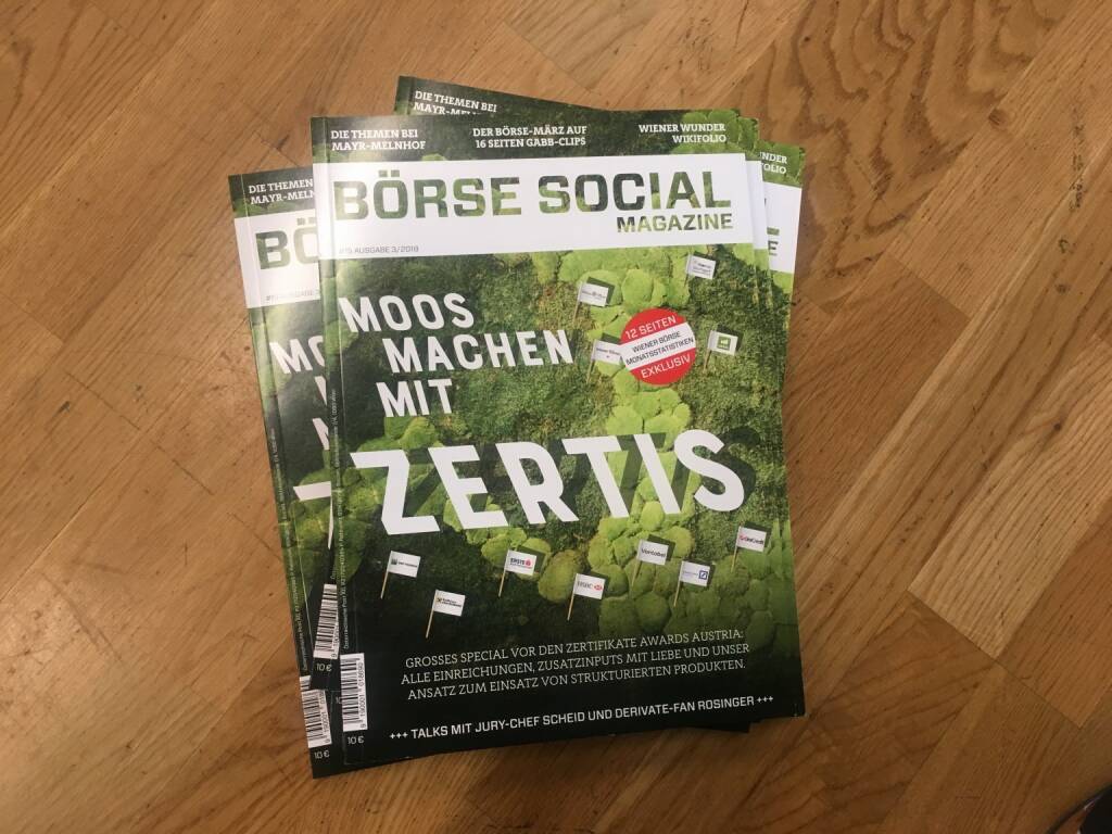 Börse Social Magazine, Cover (06.05.2018) 