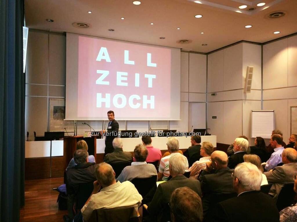Allzeithoch (15.05.2018) 
