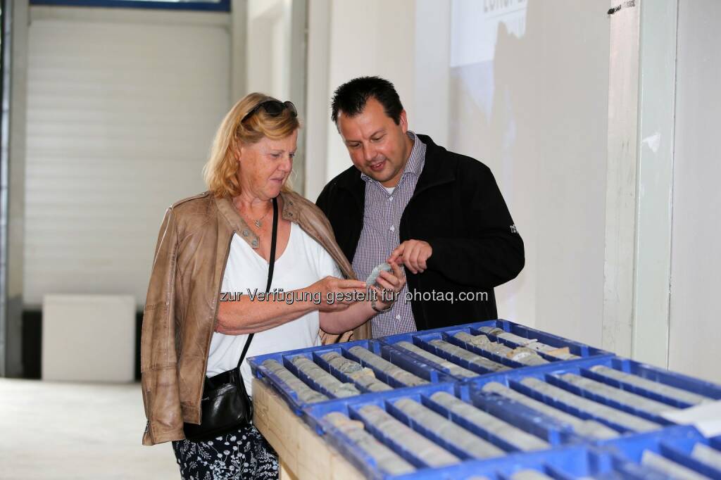 MinenTag European Lithium 2018, Bohrproben, © European Lithium (31.05.2018)