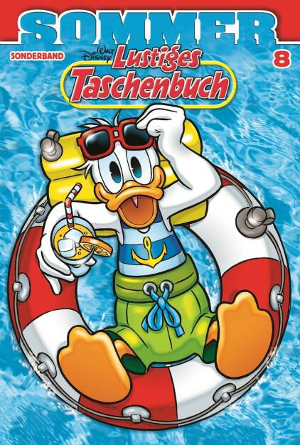 Egmont Ehapa Media GmbH: Ferienfiasko - Wie Nachbarn die Urlaubsreise vermiesen können! Walt Disney Lustiges Taschenbuch LTB Sommer sorgt ab dem 18. Juni für spannende Ferienlektüre. Donald Duck zieht es samt Neffenschar ans Meer. Eine volle Woche wollen die vier dem La Dolce Vita frönen und einfach nichts tun. Plötzlich entdecken Tick, Trick und Track ihren Nachbarn Zanker, den Erzfeind von Donald Duck. Bevor Onkel Donald den streitsüchtigen Zanker entdeckt und die Urlaubsidylle futsch ist. Fotocredit:Egmont Ehapa Media GmbH (11.06.2018) 