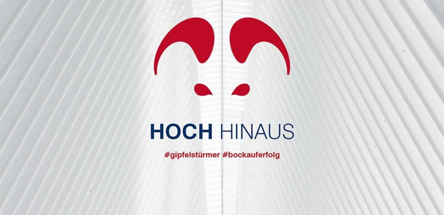 Hoch Hinaus #gipfelstürmer #bockauferfolg - S Immo Imagekampagne