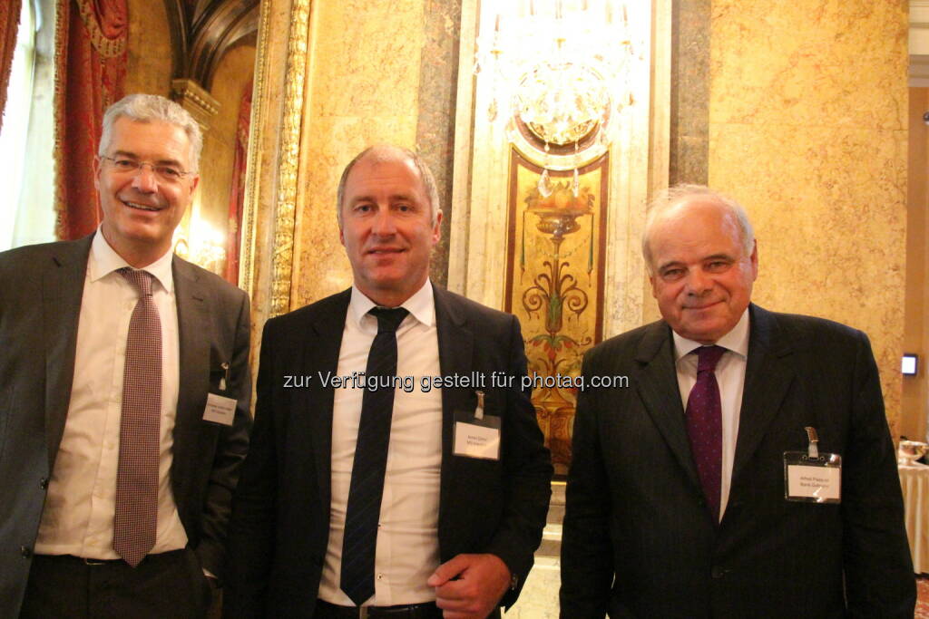 Andreas Aufschnaiter, Armin Distel, Alfred Paquali (Bank Gutmann), Bild: www.familyofficeday.at (02.07.2018) 