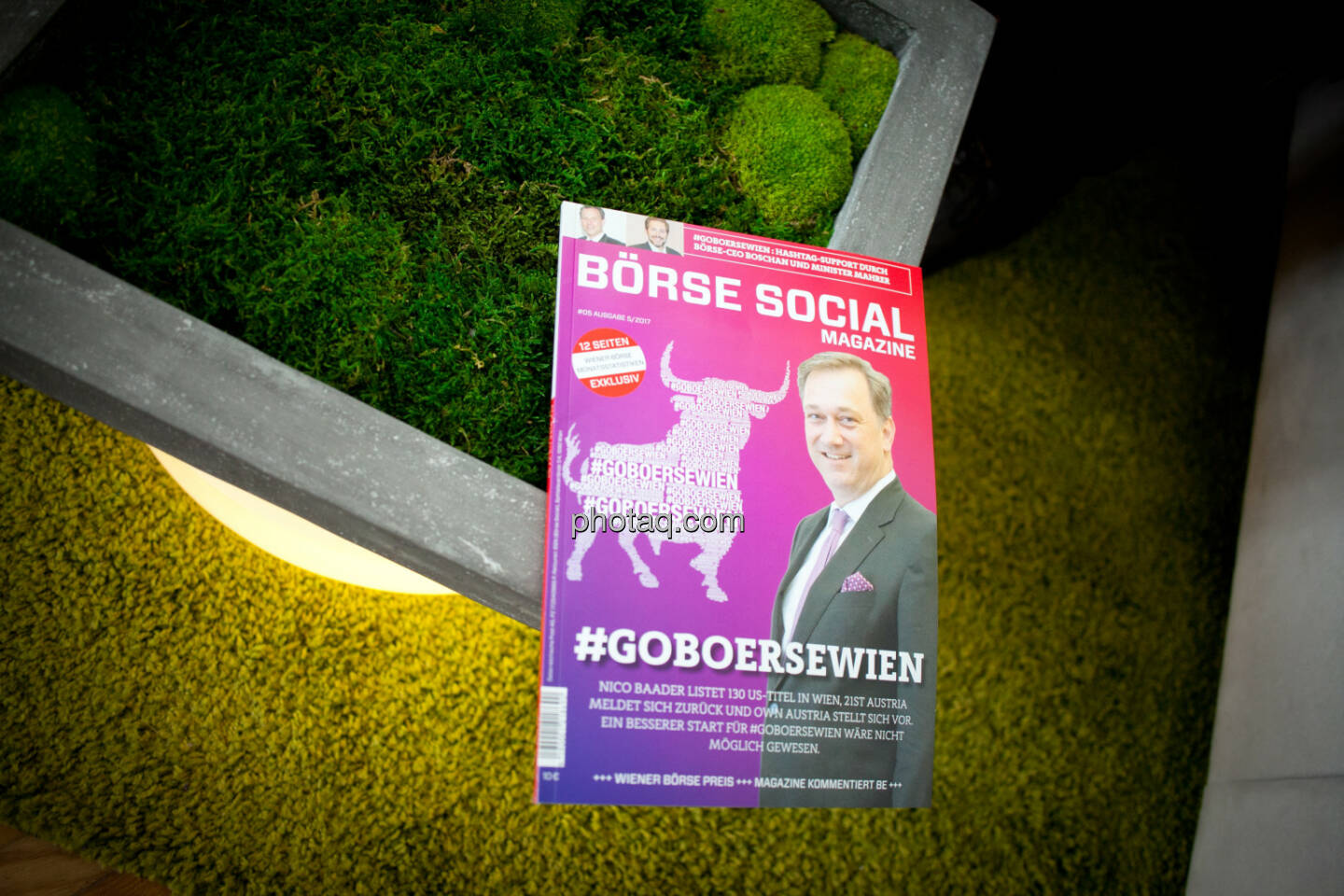 Börse Social Magazine, Moos