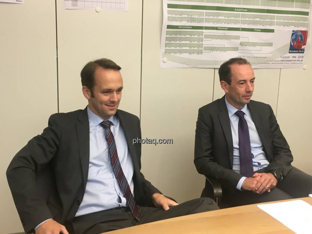 Robert Slovacek (Verbund), Klaus Hebenstreit (Verbund) (11.07.2018)