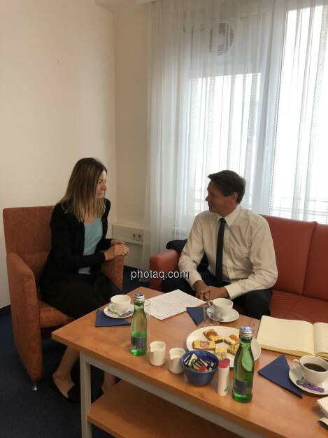 Christine Petzwinkler (BSM), Wolfgang Anzengruber (Verbund) (11.07.2018) 