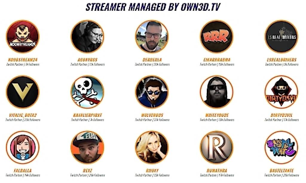 Gaming Startup own3d.tv steigt ins Influencer-Marketing ein; Sie begeistern Millionen von Zusehern auf Twitch und sind mittlerweile mindestens genauso wichtig geworden wie die Games, die sie spielen – Live-Streamer. Das hat auch die Anfang 2018 gegründete Agentur own3d.tv erkannt. Bis Ende des Jahres will man 100 Gaming-Streamer als Partner im eigenen Netzwerk begrüßen können. Fotocredit:own3d media GmbH (24.07.2018) 