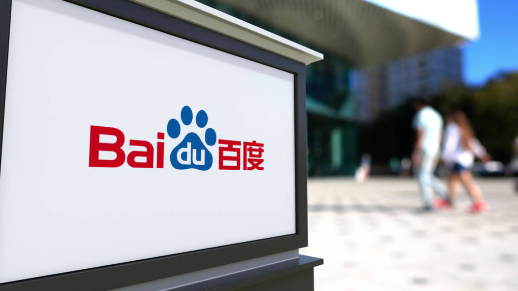 Baidu logo - https://de.depositphotos.com/130067552/stock-photo-street-signage-board-with-baidu.html, © <a href=