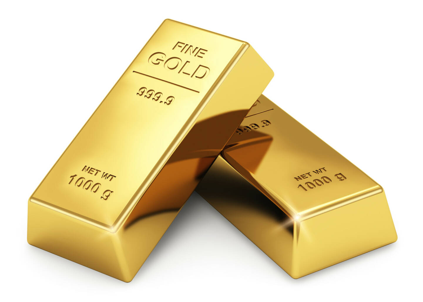 Gold, Goldbarren - https://de.depositphotos.com/19492613/stock-photo-gold-ingots.html