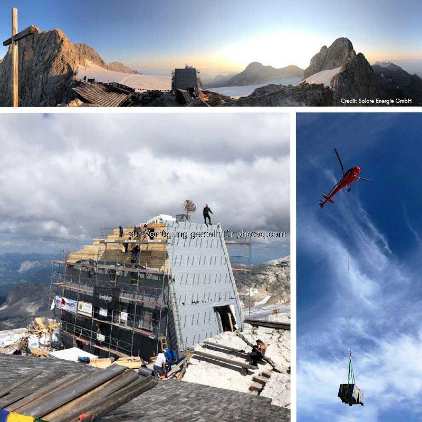 Grüße von Österreichs derzeit höchster Baustelle. Hier ist SMA unterwegs mit Solare Energie und Tesvolt. Und wo verbringt ihr euer Wochenende?  Source: http://facebook.com/SMASolarTechnology