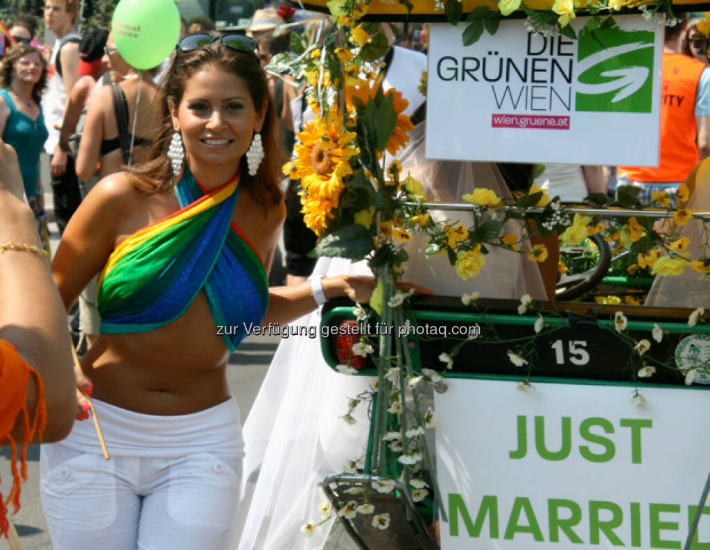 Regenbogenparade in Wien, Die Grünen (14.06.2013) 