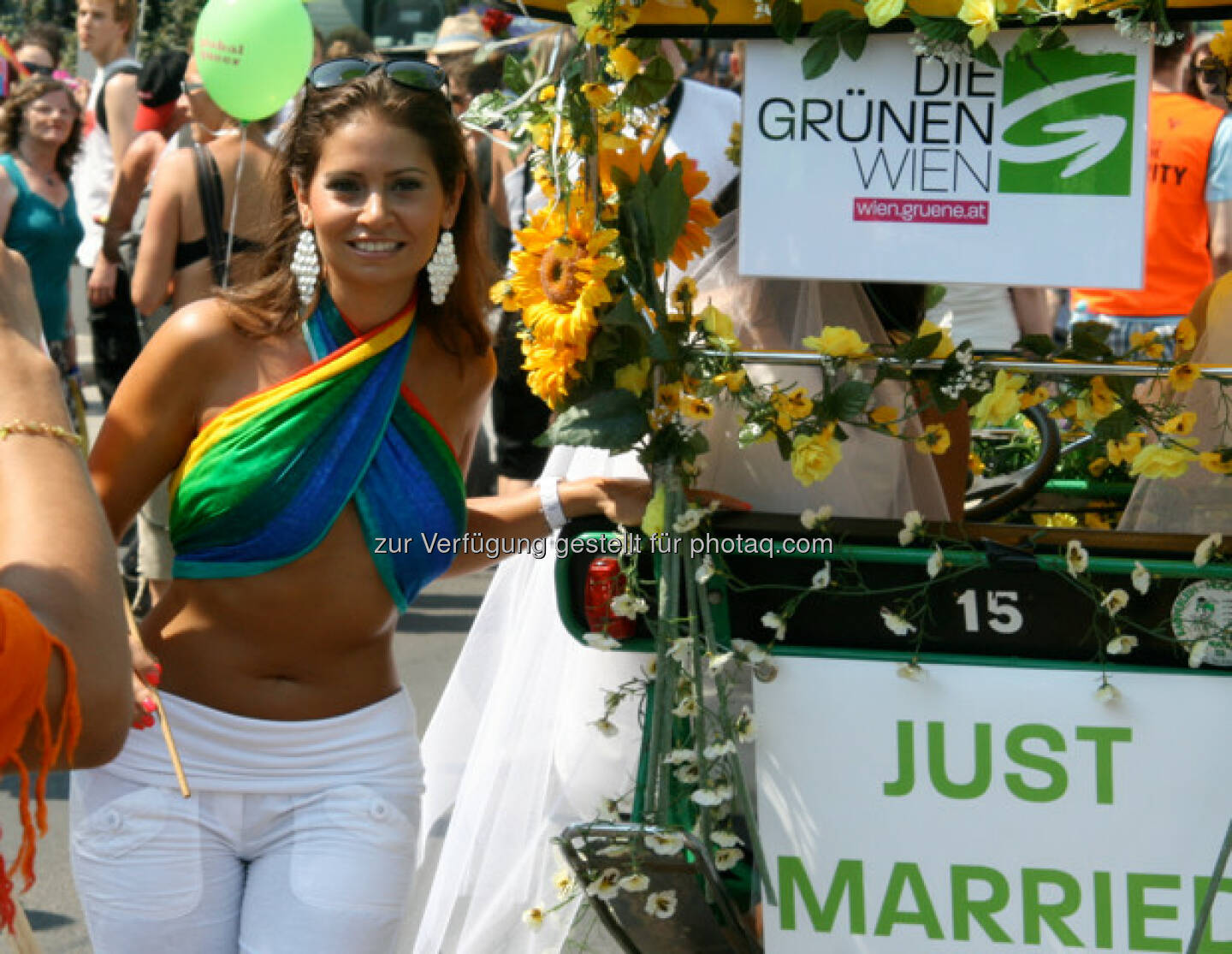 Regenbogenparade in Wien, Die Grünen