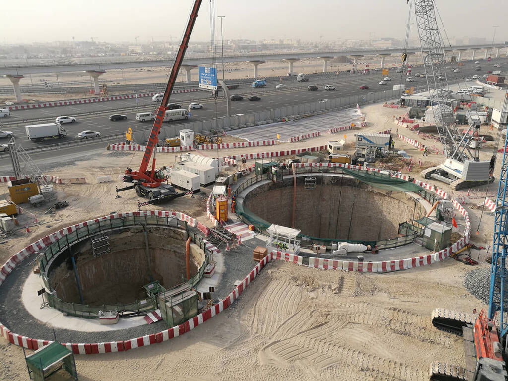 Die Porr realisiert für die Dubai Municipality gemeinsam mit Belhasa Six Construct das „Deep Tunnel Storm Water System“ - Projekt. Credit: Porr, © Aussendung (03.09.2018) 
