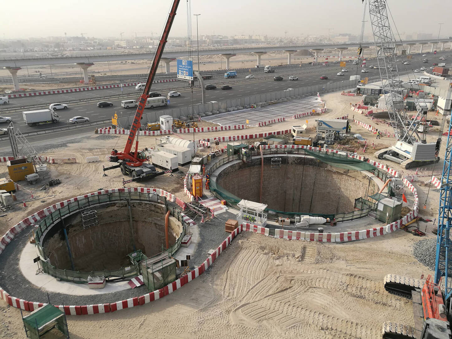 Die Porr realisiert für die Dubai Municipality gemeinsam mit Belhasa Six Construct das „Deep Tunnel Storm Water System“ - Projekt. Credit: Porr