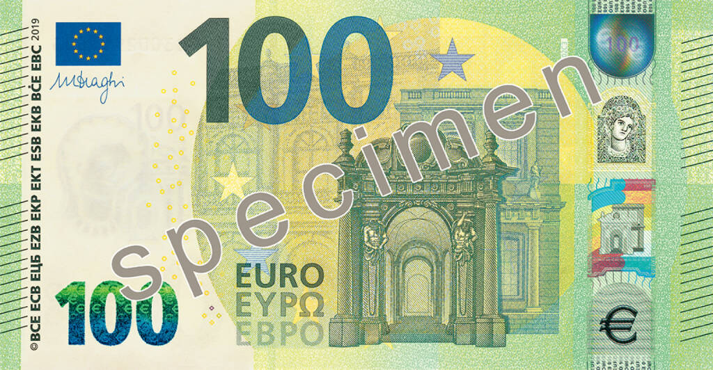 Oesterreichische Nationalbank: OeNB präsentiert neue 100- und 200-Euro-Banknoten; Fotocredit:EZB/OeNB, © <a href=