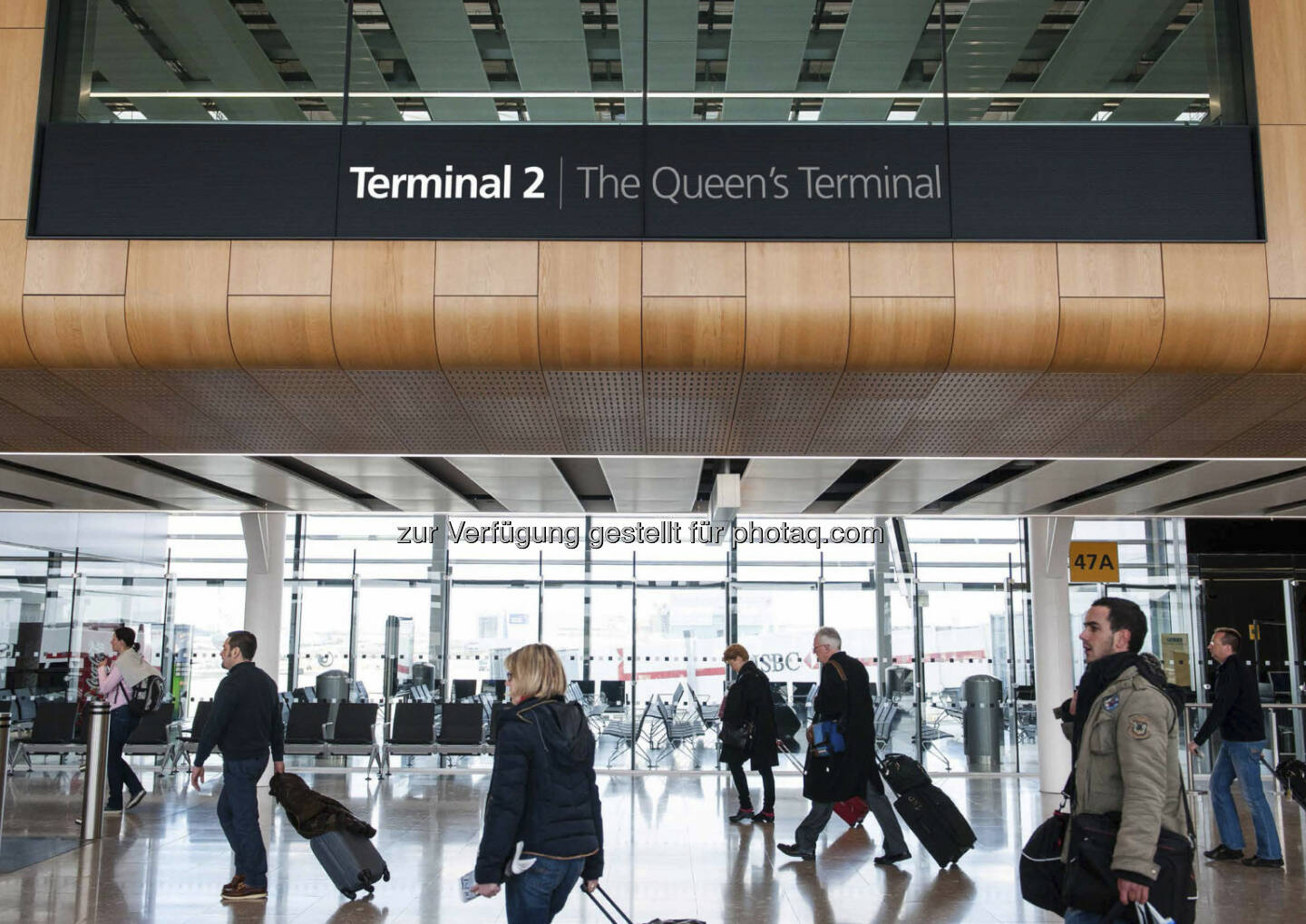 „Terminal 2: the Queen's Terminal“ (c) Aussendung Austrian