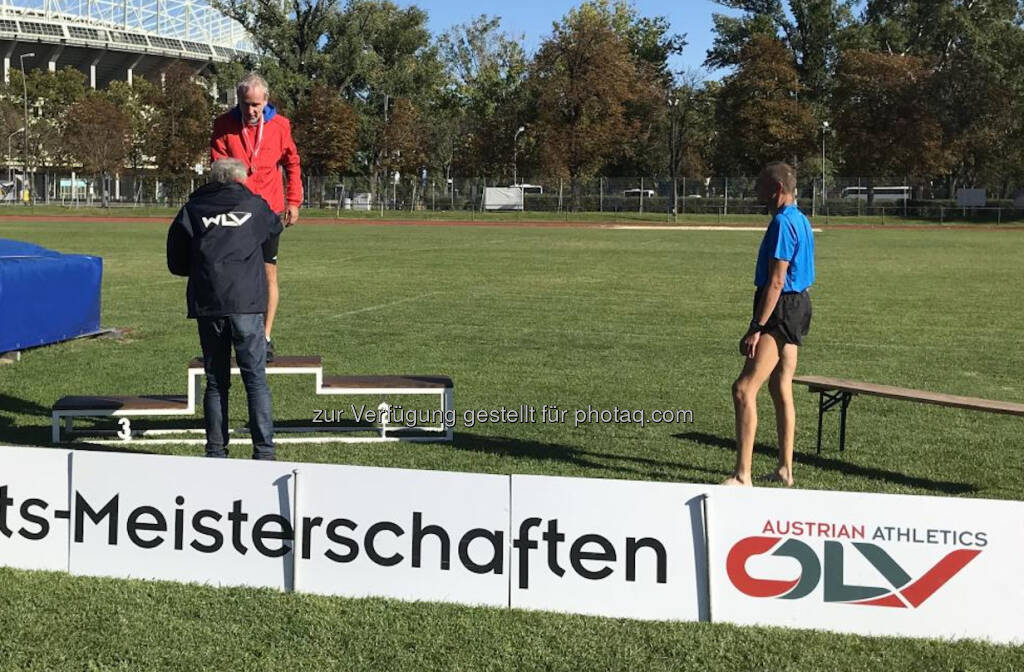 Christian Drastil Wiener M50 Meister über 10k auf der Bahn (30.09.2018) 