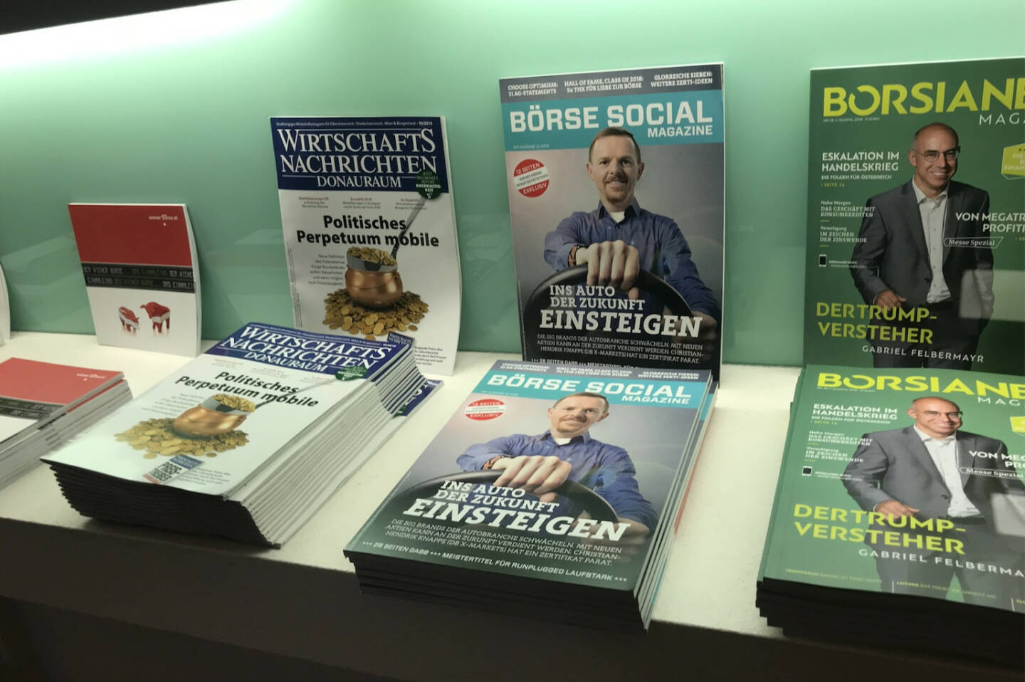 Börse Social Magazine in der Wiener Börse