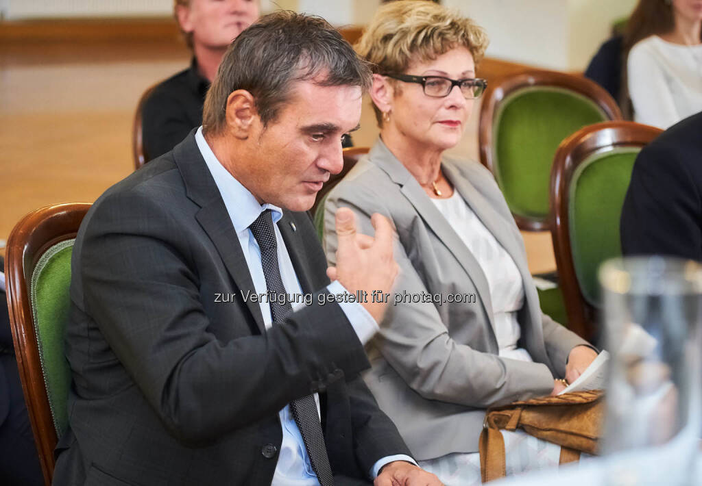 Landtagsabgeordneter Anton Erber, Sozialsprecher des Niederösterreichischen Landtages, bringt wertvollen Input aus eigenen unternehmerischen Erfahrungen (19.10.2018)