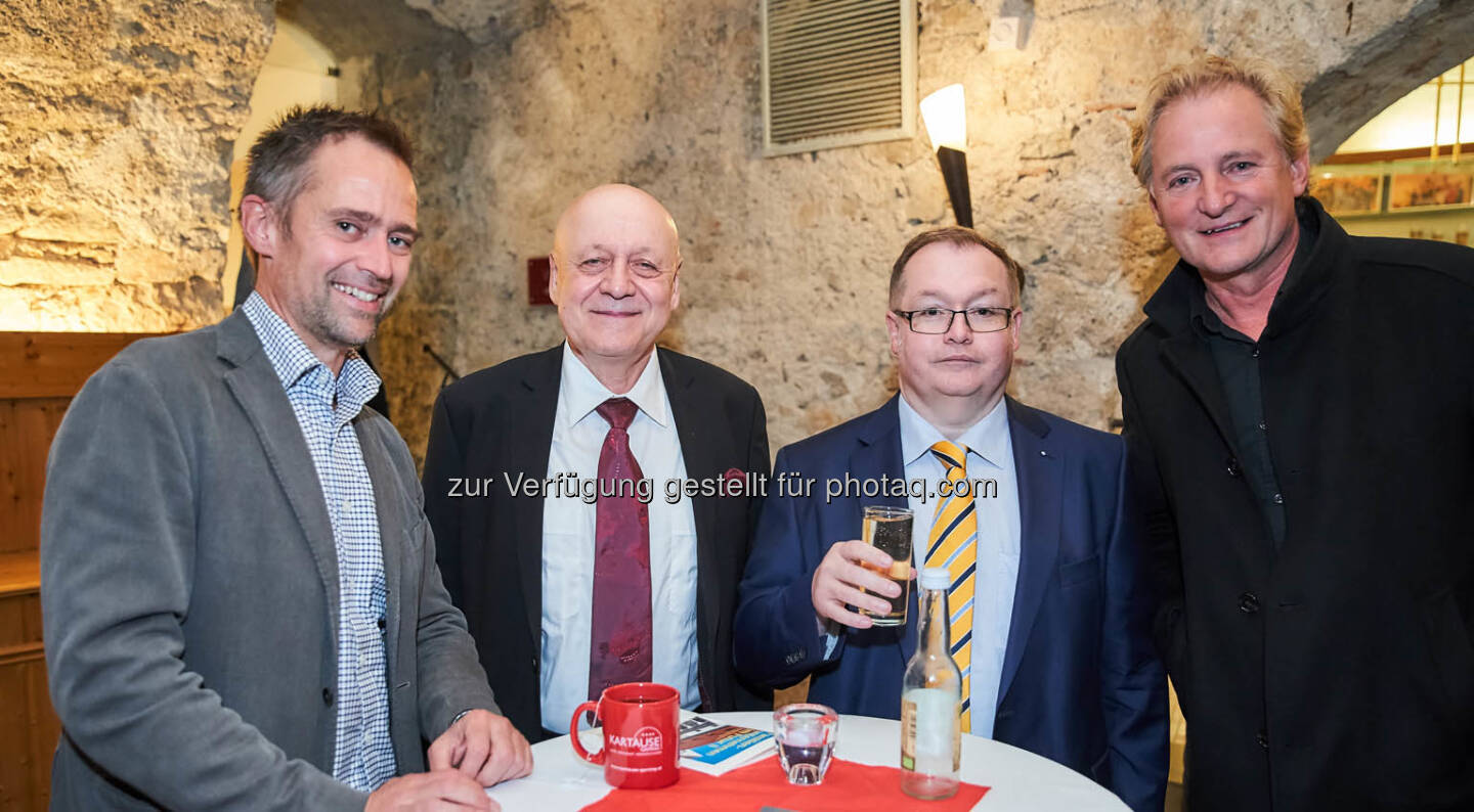 Geiger, Michael Oeschlmüller (OU International Ltd.), Gregor Rosinger (Rosinger Group), Josef Schober (Josef Schober Gruppe)