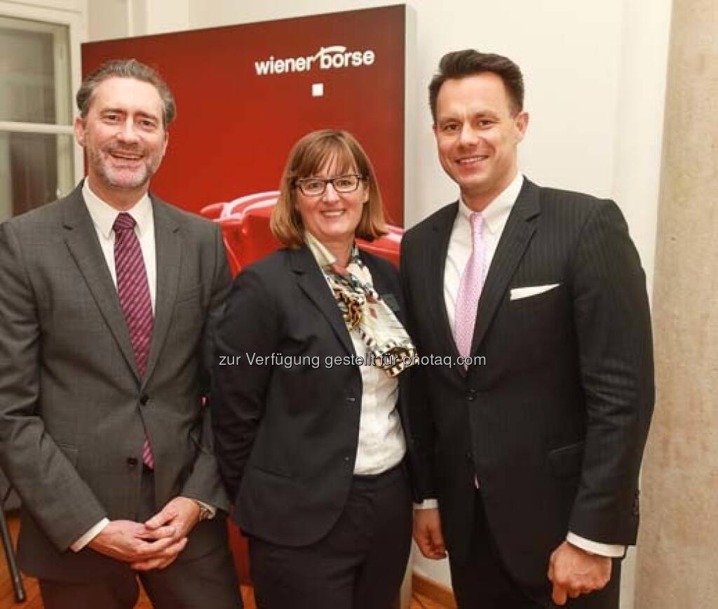 Martin Wenzl, Henriette Lininger, Christoph Boschan, © APA-Fotoservice (29.10.2018) 