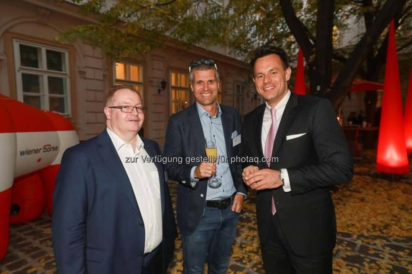 Gregor Rosinger, Michael Eisler (startup300), Christoph Boschan (Wiener Börse)